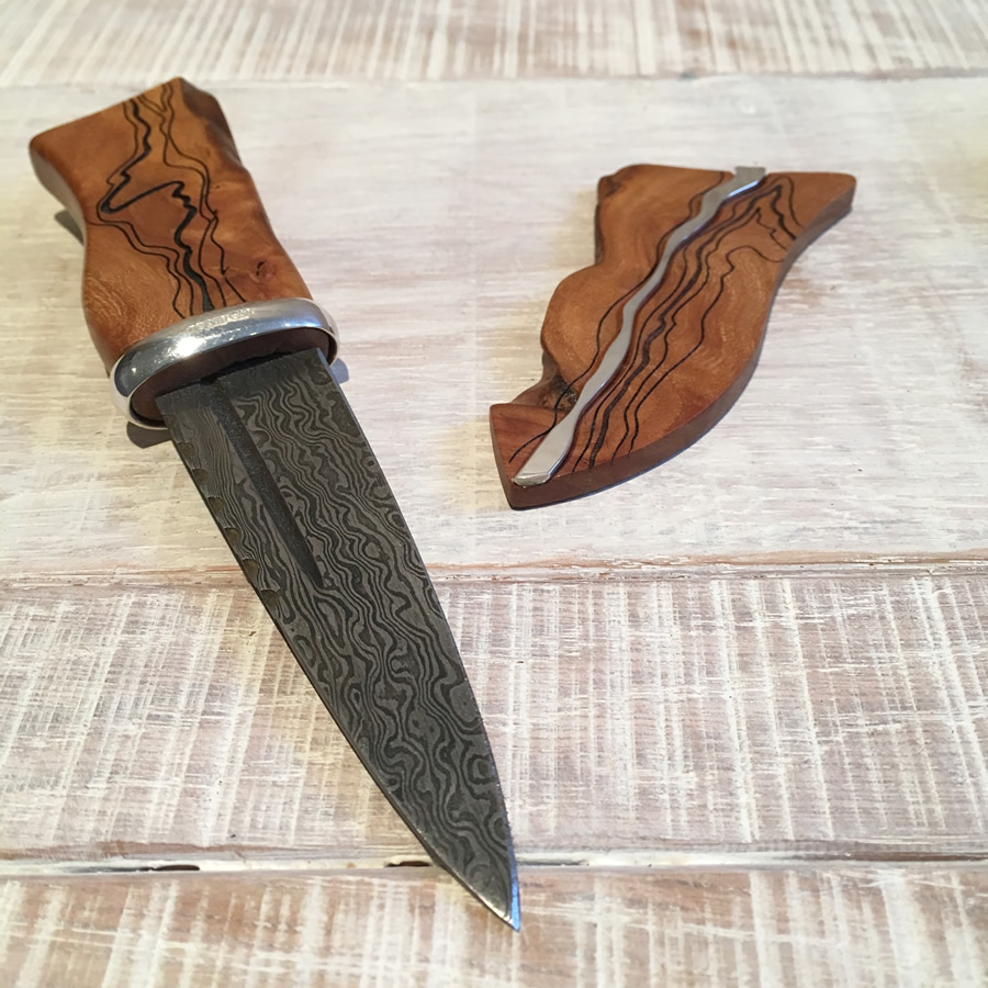 wooden kilt pin